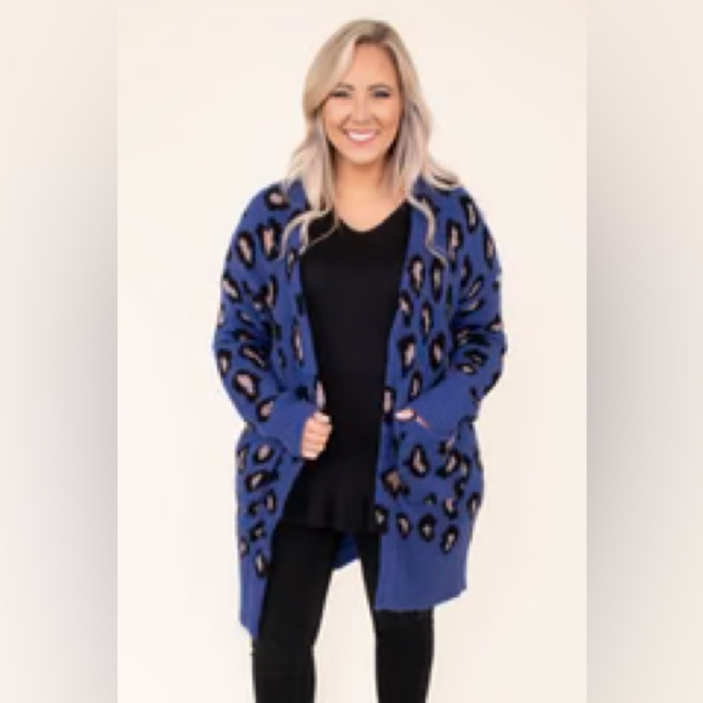 Sweet Creature Cardigan, Blue